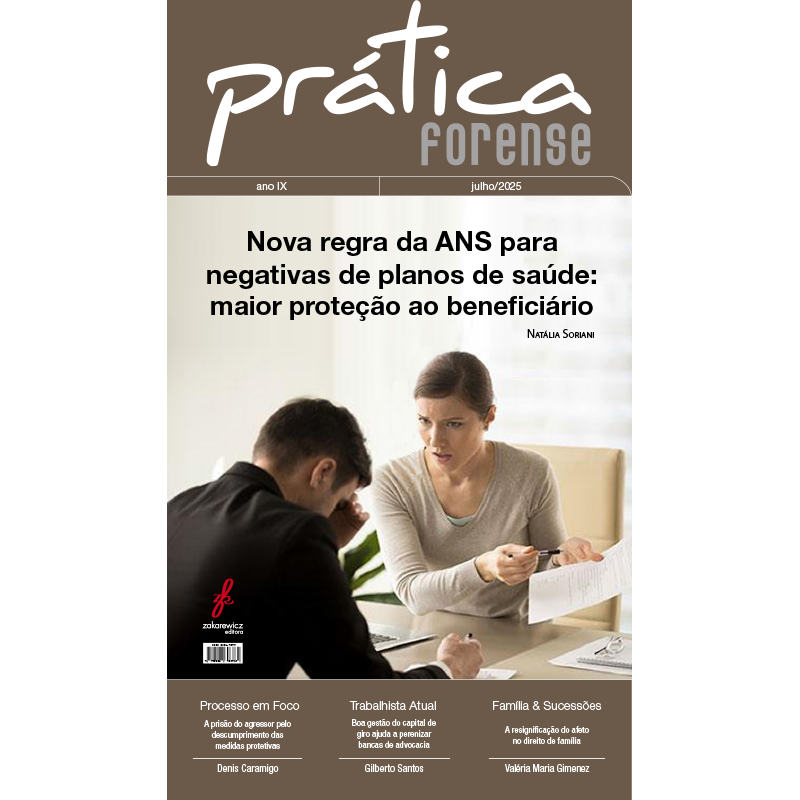 A edição de julho de 2025 da Revista Prática Forense reúne artigos atualizados e voltados à atuação prática do Direito, com análises que dialogam diretamente com os desafios enfrentados por advogados, operadores jurídicos e gestores públicos.